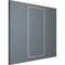 Ekena Millwork 31-in. W x 62-in. H Ashford Panel Moulding Kit Single Panel PMLKAS31X62A - alternate 7